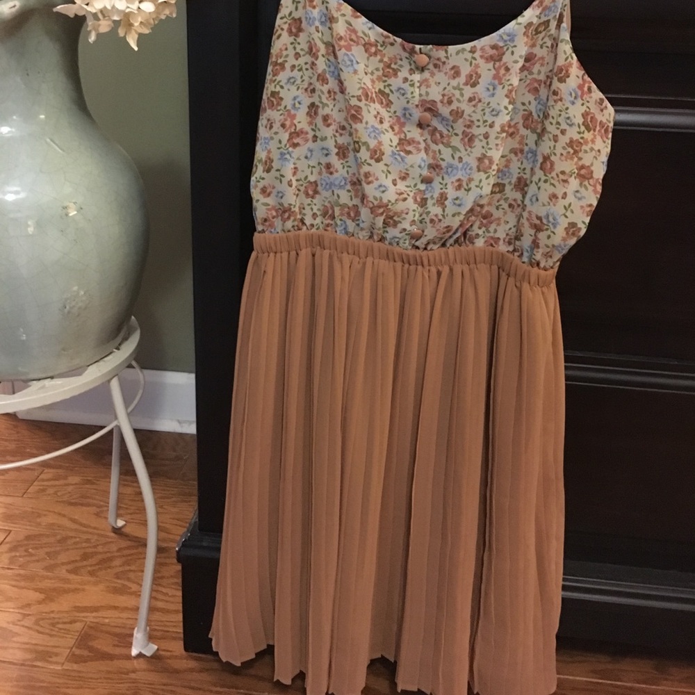 Pleated dress
